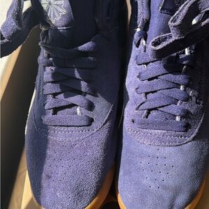 Reebok Purple classics.